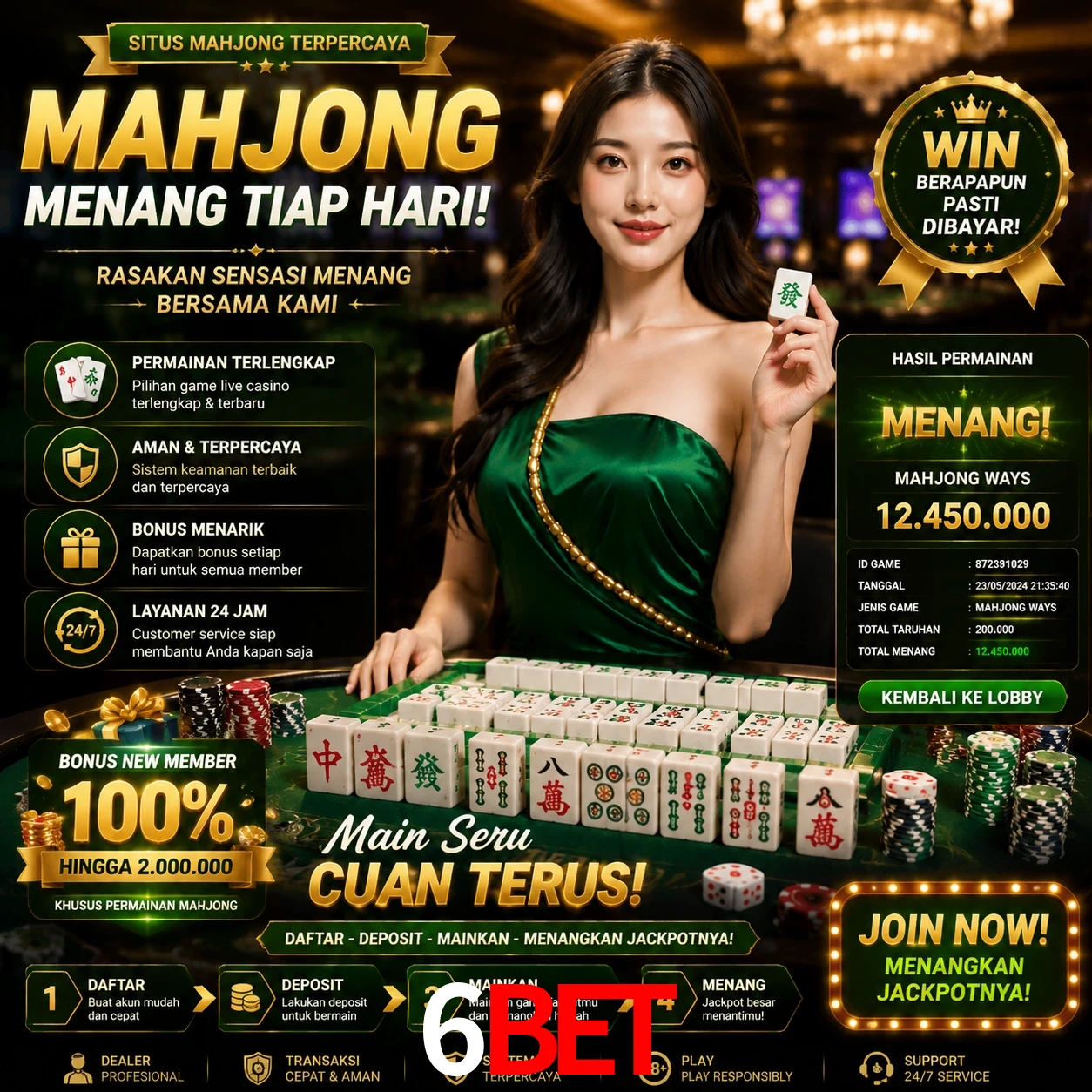 Cashback VIP 6bet - reembolso semanal